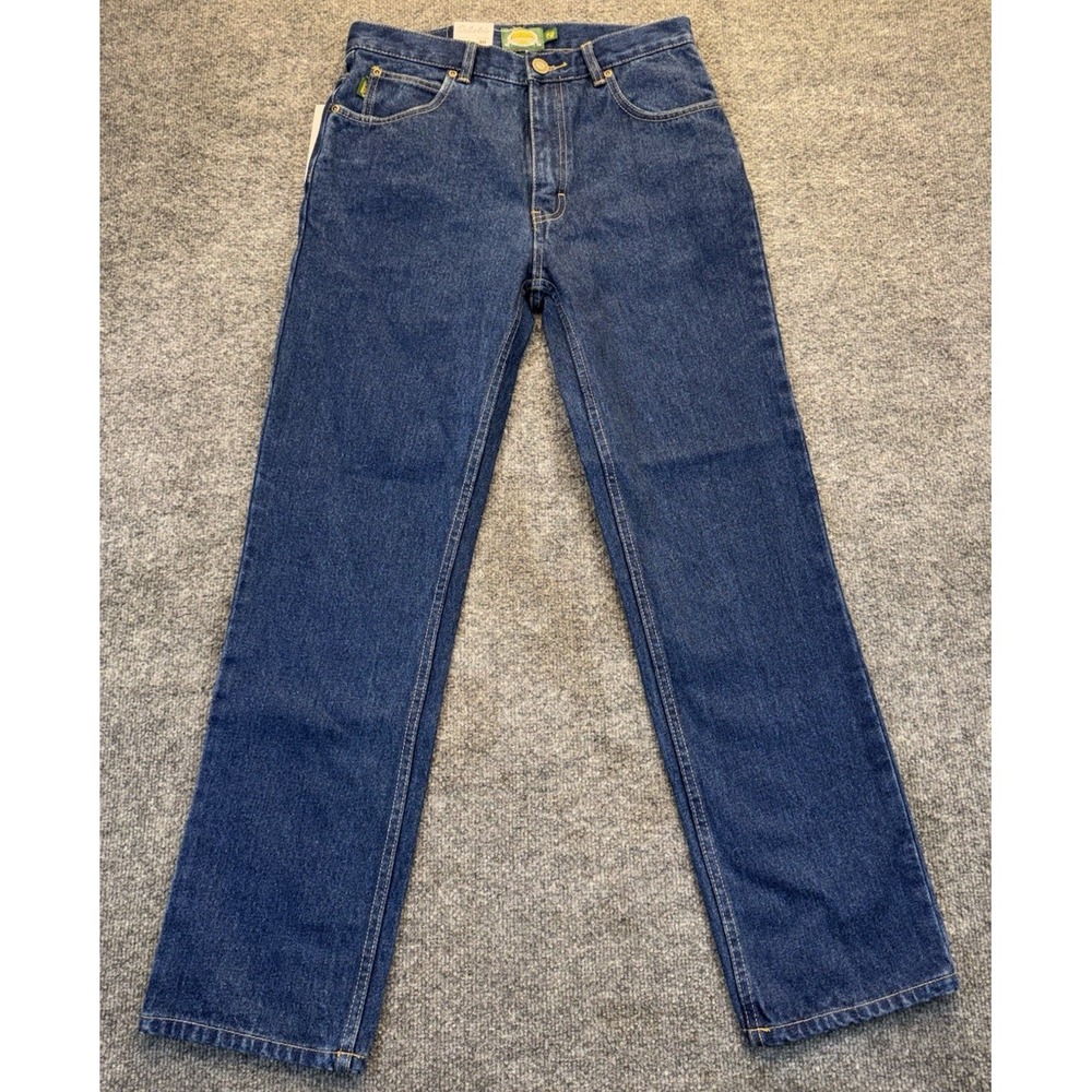Cabela's Roughneck Men's 30x30 Jeans NEW Dark Wash Straight Leg 100% Cotton